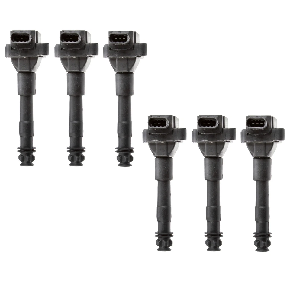 Set of 6 Delphi Direct Ignition Coils for Porsche 911 Boxster Cayman H6 NEW - Image 1 of 1