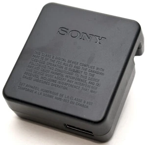 OEM Sony AC-UB10 Black AC Wall Adapter USB Power Supply Cyber-Shot Blogge iPhone - Picture 1 of 1