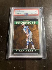 Steve McNair #3 PSA 7 SP CARD NFL FOIL 1995 T18-320 - Picture 1 of 2