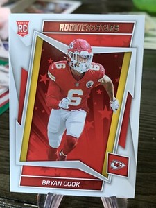 2022 Rookies & Stars RC Bryan Cook #196 Kansas City Chiefs