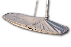 Velero Mariposa - Barco Mástil Cubierta Plana - Poliéster Gris Carbón - Imagen 1 de 1
