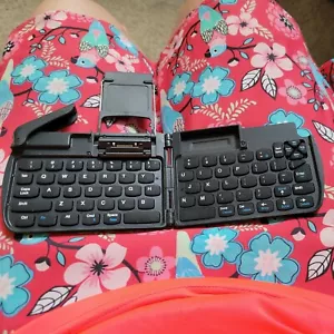 Portable Keyboard iConcepts Palm Foldable Black - Picture 1 of 8
