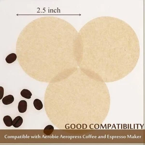 100x Coffee Filter Moka Pot Coffee Filter Paper Espresso Cup ZY Vietnamese  CS - Picture 1 of 12