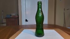 Vess Dry Vintage Soda Bottle Green Embossed 6 1/2 Oz Old Pop Bottle Advertising