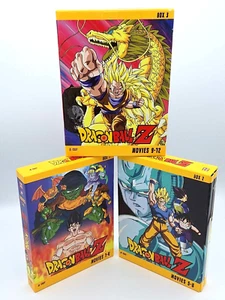 Dragonball Z Movie DVD Boxen 1-3 Komplette Filme Collection 1-12  TOP ZUSTAND - Bild 1 von 15