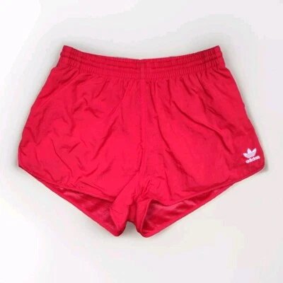 Adidas Like NEW Sprinter Nylon Shorts Running Women's Fitness Running 34 Retro Red - Image 1 of 4