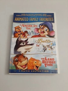 Animalted Family Favorites American Tail Balto Land Before Time DVD - Bild 1 von 4