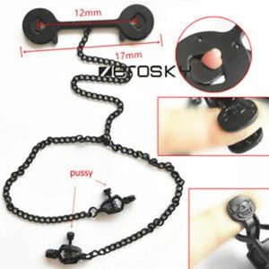 Labia Nipple Clips Breast Clamp SEX Slave Torture Fetish Flirting Game Toys - Picture 1 of 12