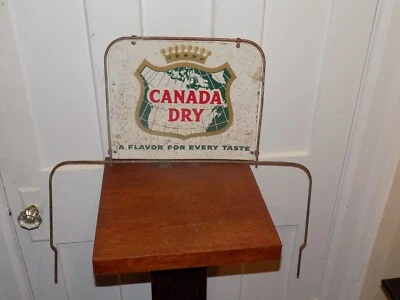 Topper de estante seco de doble cara vintage Canadá Foto 1 de 4