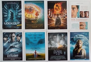 C27  8x Cinema Plakatkarten HUGO / LOCKOUT / BATTLESHIP / ANOTHER LIFE etc. - Bild 1 von 2