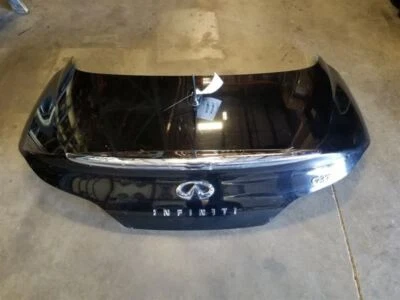 09-15 INFINITI G37/Q60 Conv. Rear Decklid Black/KH3 OEM H430MJJ5MA - Image 1 of 4
