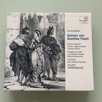 Schumann: Scenes from Faust / Herreweghe / Harmonia Mundi 2 CD Free Postage - Image 1 of 4