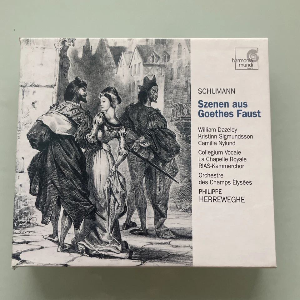 Schumann: Scenes from Faust / Herreweghe / Harmonia Mundi 2 CD Free Postage - Image 1 of 4