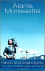 ALANIS MORISSETTE Havoc And Bright Lights Ltd Ed New RARE Tour Poster!