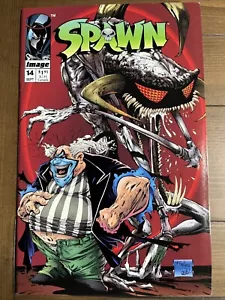 SPAWN #14 F/VF 1993 Image Comics Todd McFarlane 1° violatore come clown - Foto 1 di 17