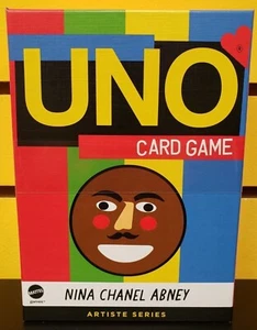 Juego de Cartas UNO Serie Artista - NINA CHANEL ABNEY - Mattel Creations - SIN ABRIR - Imagen 1 de 1