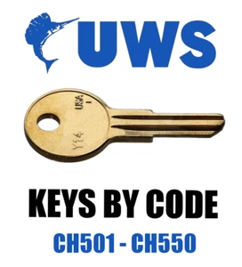 UWS Truck Box keys & Toolbox Keys / Select your key code / Series CH501-CH550 - Picture 1 of 11