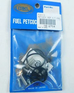 K&L 18-2704 FUEL VALVE GAS PETCOCK REPAIR KIT 1986-06 KAWASAKI ZG1000 CONCOURS - Picture 1 of 2