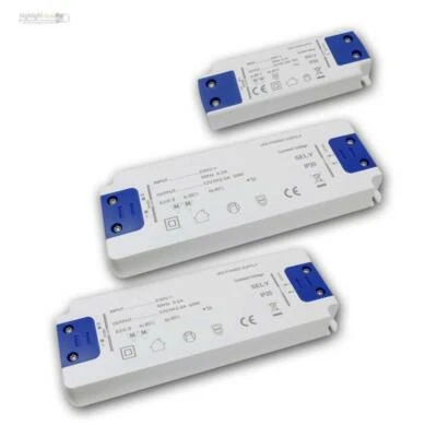 LED Trafo "Super-SLIM" 12V DC Transformator für LEDs Netzteil Driver EVG Treiber - Bild 1 von 4