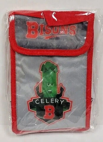 Buffalo Bisons SGA AAA Baseball Celery Lunch Bag Insulated Cooler New Sealed NIB Cover