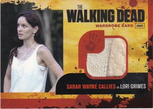 Walking Dead Season 1 Wardrobe Card M2 Sarah Wayne Callies  Lori Grimes w/SEEM
