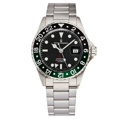 Revue Thommen Men's Diver Black Dial Stainless Steel Automatic Watch 17572.2138 - Image 1 of 3