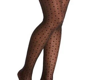 Top para mujer Hue Gotta Have It Control negro diamante punto transparente talla 1 - Imagen 1 de 3