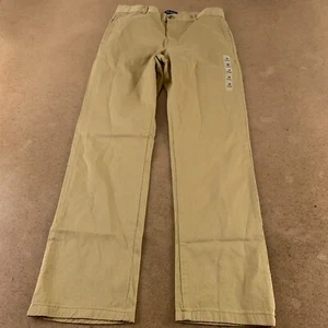 The Children's Place Boys Size 14 Flax Cotton Uniform Skiny Chino Pants NWT - Picture 1 of 4