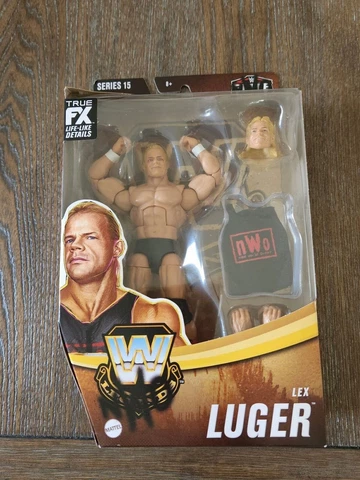 WWE Legends LEX LUGER NWO 6 IN Action Figure MATTEL SERIES 15 NEW SEALED Cover
