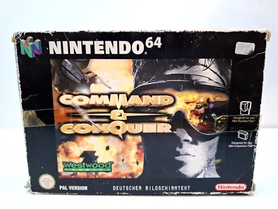 Command & Conquer - N64 - Nintendo 64 Spiel (mit OVP) - PAL - Westwood - Bild 1 von 4