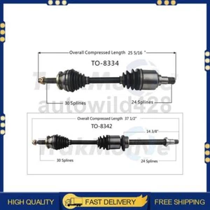 2 PIEZAS eje articulado eje TrakMotive CV eje delantero izquierdo derecho para Scion tC 2011-2014 - Imagen 1 de 3