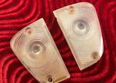 Lente de lámpara de luz Mercury 1958 OEM Ford Monterey Montclair Park Lane Foto 1 de 4