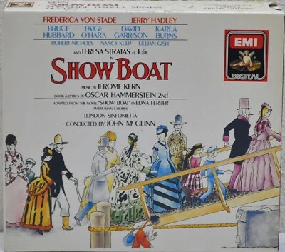 Oscar Hammerstein - Show Boat - набор из 3 компакт-дисков Broadway Cast 1988 - буклет - Showboat - Изображение 1 из 4
