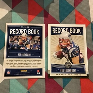 2020 panini Legacy Record Book Rob Gronkowski #RB-RG - patriots TE - Picture 1 of 1
