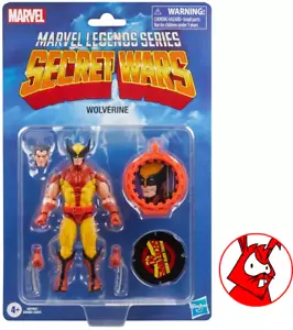Wolverine Secret Wars - Marvel Legends Retro Wave - Figura Hasbro de 6 pulgadas - Imagen 1 de 5