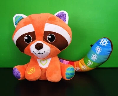LeapFrog Colorful Counting Red Panda Singing Talking 8" Plush Stuffed - Image 1 of 3