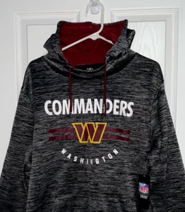 NWT! RETAIL $85! ~ WASHINGTON COMMANDERS~NFL TEAM APPAREL~NIKE HOODED SWEATSHIRT - Picture 1 of 8