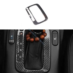 Fit For Kia Forte K3 14~2016 Carbon Fiber Middle Console Gear Shift Cover Trim - Picture 1 of 11