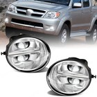 For Toyota Hilux 2005-2009 LED Fog Light White Pair LH+RH Front Bumper Lamps Toyota Hilux