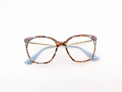 Prada Eyeglasses Frames Only, VPR 11T KJO-1O1, 51-17-140, Multicolor, Italy - Image 1 of 4