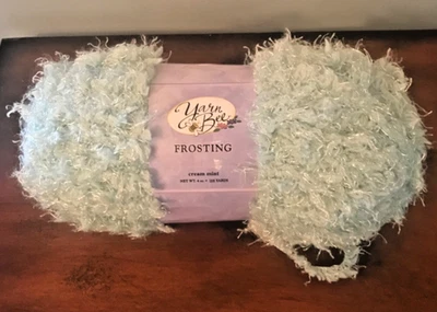 Hilo de pestañas glaseado de abeja ~ #34 crema como nuevo ~ 5,5 oz. Total 104 yardas Foto 1 de 4