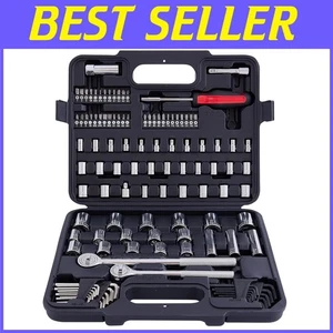 Profi 120-teiliger Steckschlüsselsatz - ideales Geschenk für Mechaniker - Bild 1 von 10