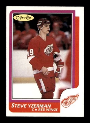1986 O-Pee-Chee #11 Steve Yzerman   NM X2588748 - Image 1 of 2