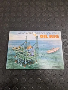 Rare 1970s A Foxcub KitBook of A Production Oil Rig by John Riley, Rare - Picture 1 of 10