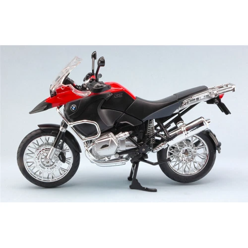 BMW R1200GS RED 1:9 Rastar Moto Modellino Nuovo - Immagine 1 di 1