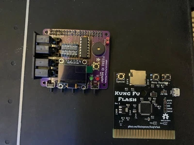 KUNG FU FLASH + Pi1541io Rev.5 OptionB HAT Floppy-Emulator C64 128 - Bild 1 von 2