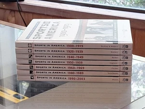 Sports in America 7-Book Lot 1900–2003 (Missing 1970–79) - Picture 1 of 9
