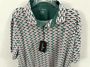Men's Good Good Cheer Polo NWT Size 2XL Authentic Golf Shirt - Picture 1 of 3