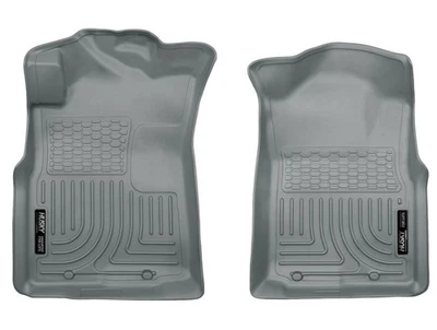 Husky Weatherbeater Mats Fit 05-15 Tacoma Access/Dbl/Regular Cab Front Grey 2pc - Image 1 of 4