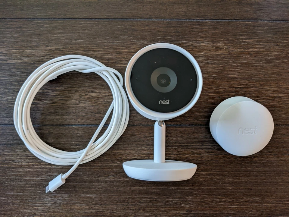 Google NEST Cam IQ Indoor Smart 1080P HD Security Camera A0053 NC3100US - Image 1 of 1